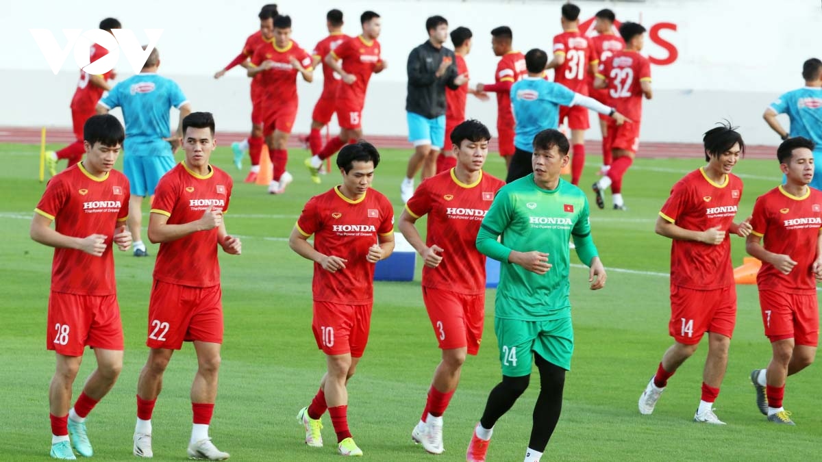 National squad train hard ahead of AFF Cup 2020